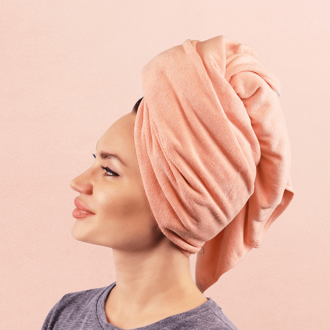 Toalla de microfibra para el cabello