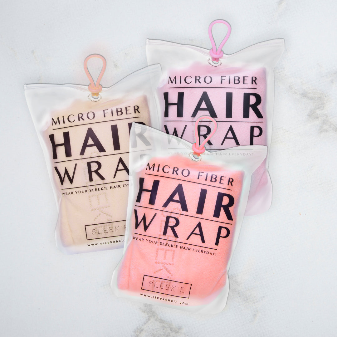 Paquete de envoltura para el cabello 3 por 2