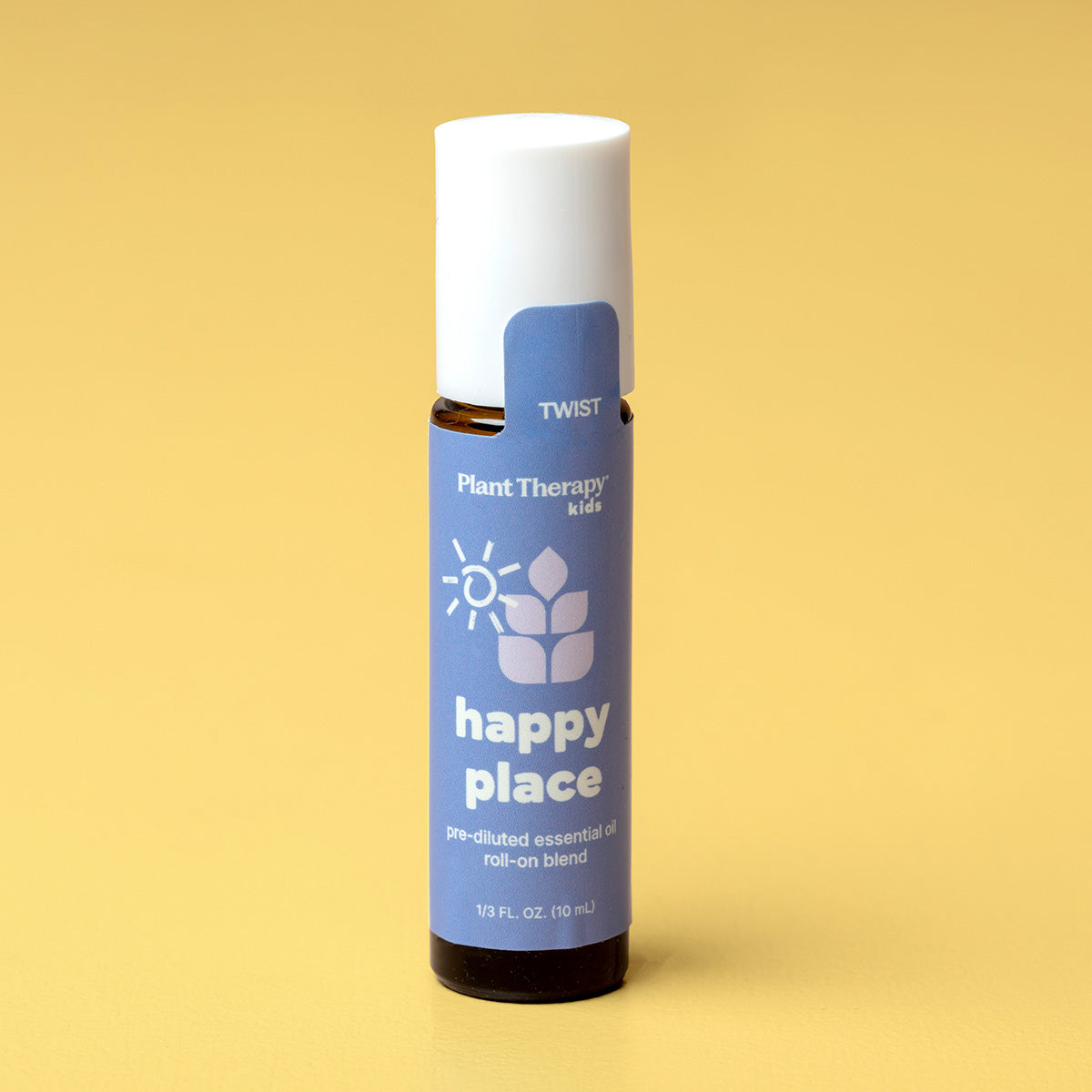 Roll-on pré-dilué d'huile essentielle Happy Place