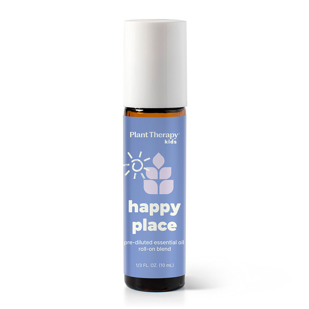 Roll-on pré-dilué d'huile essentielle Happy Place