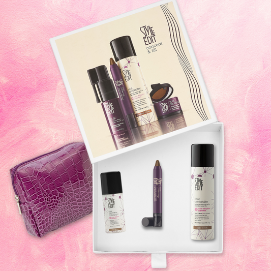 Root Concealer Spray and Stick Trio (Full & Travel Size Spray)