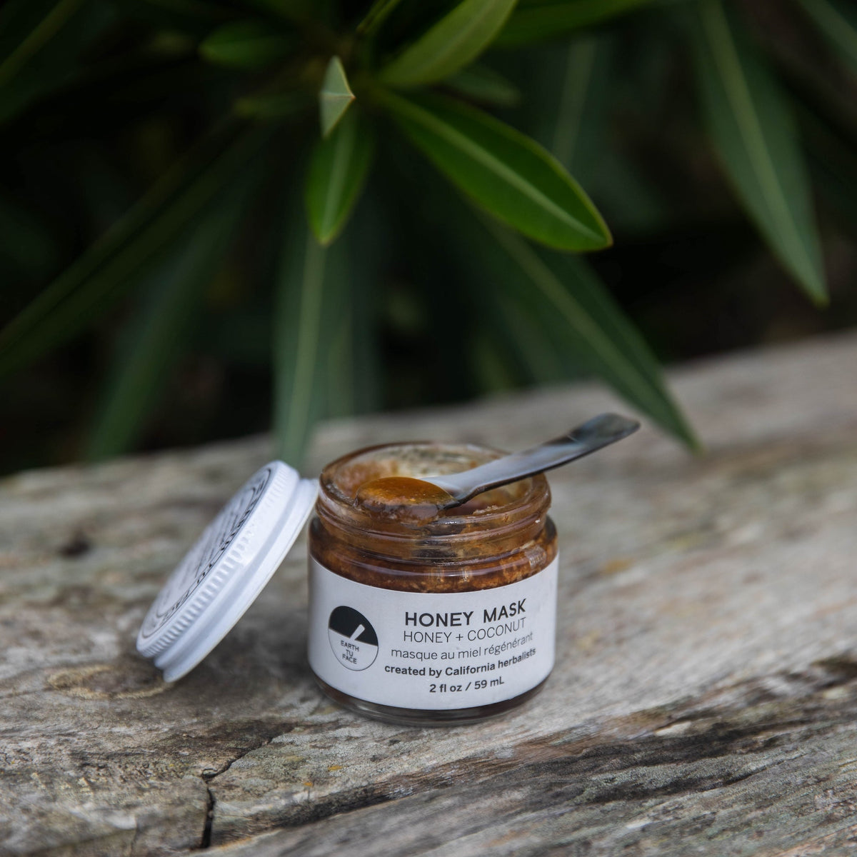 Masque au miel + Cuillère en nacre