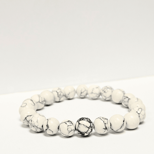 Howlite Bracelet - kindness and positive