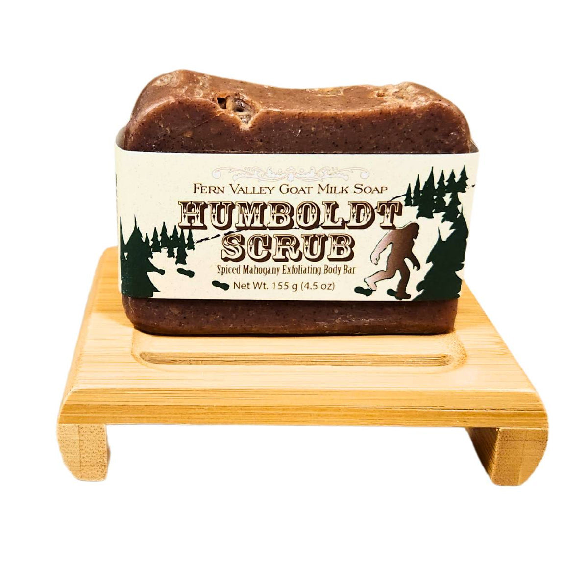 Jabón natural de leche de cabra | Barra exfoliante corporal | Humboldt Scrub