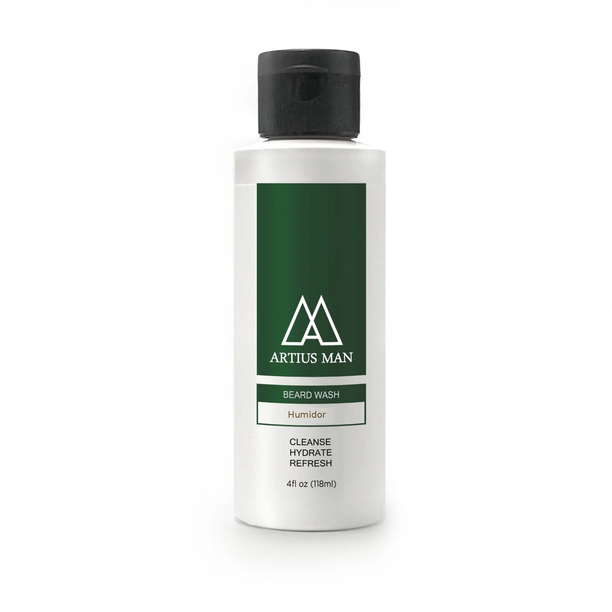Humidor Beard Wash – Cherry, Tobacco, and Oud Beard Cleanser (4 oz)
