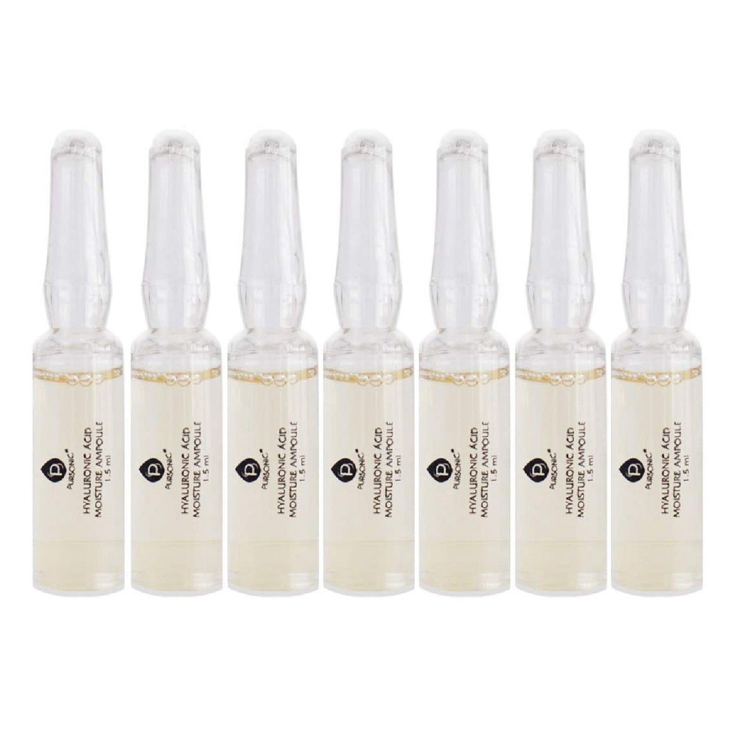 Set de ampollas de suero hidratante natural y ácido hialurónico 100 %