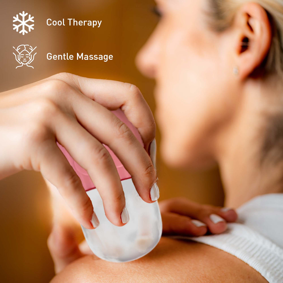 Masajeador facial con rodillo de hielo y mascarilla hidratante de pepino: tu kit de cuidado facial refrescante definitivo