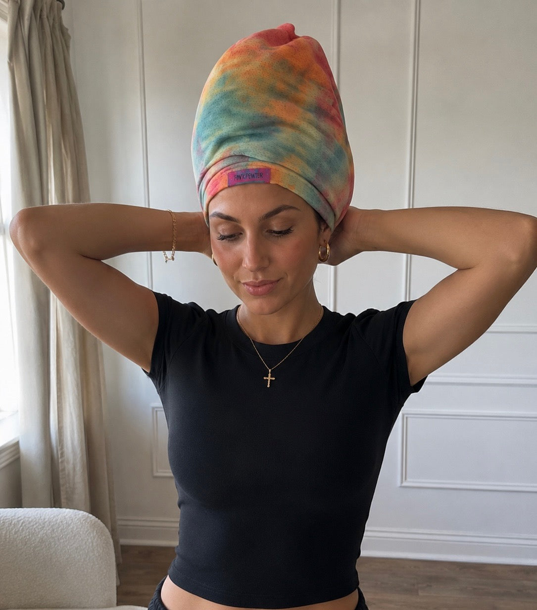 Rue - Long Style Tie-Dye Sports Wrap