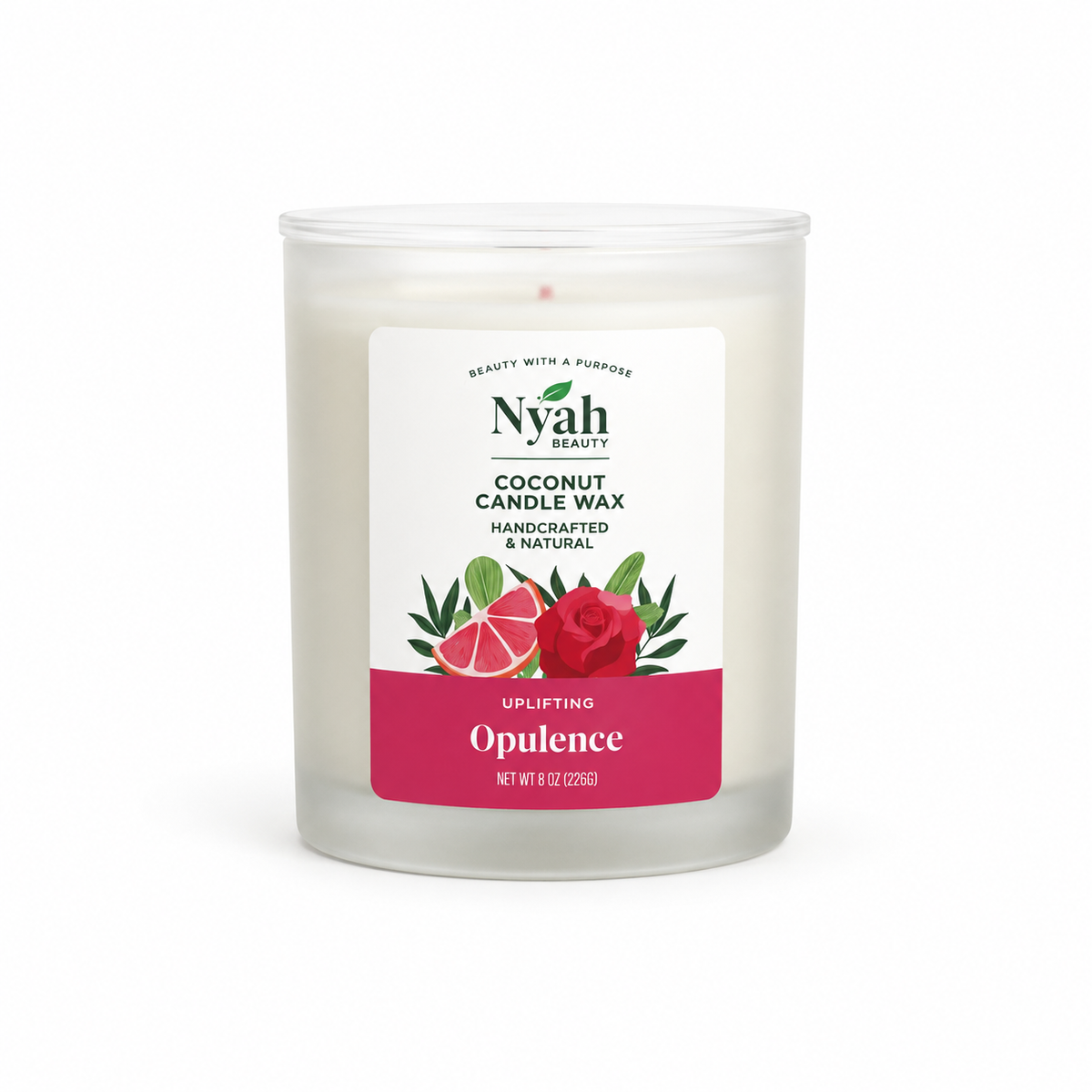 Bougie en cire de noix de coco Opulence