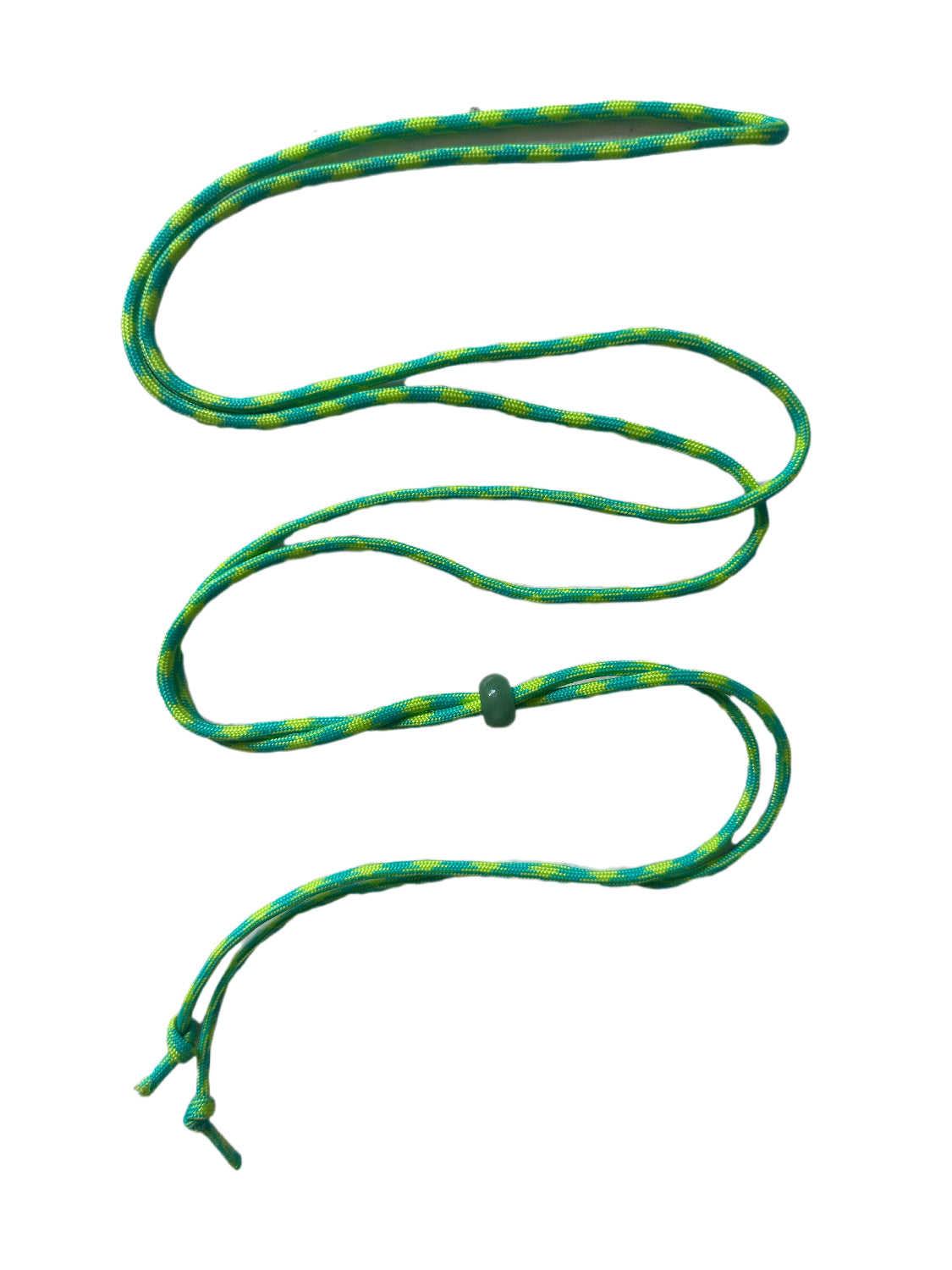 Begonia Sun Hat - Neon Green Lanyard with Jade Toggle