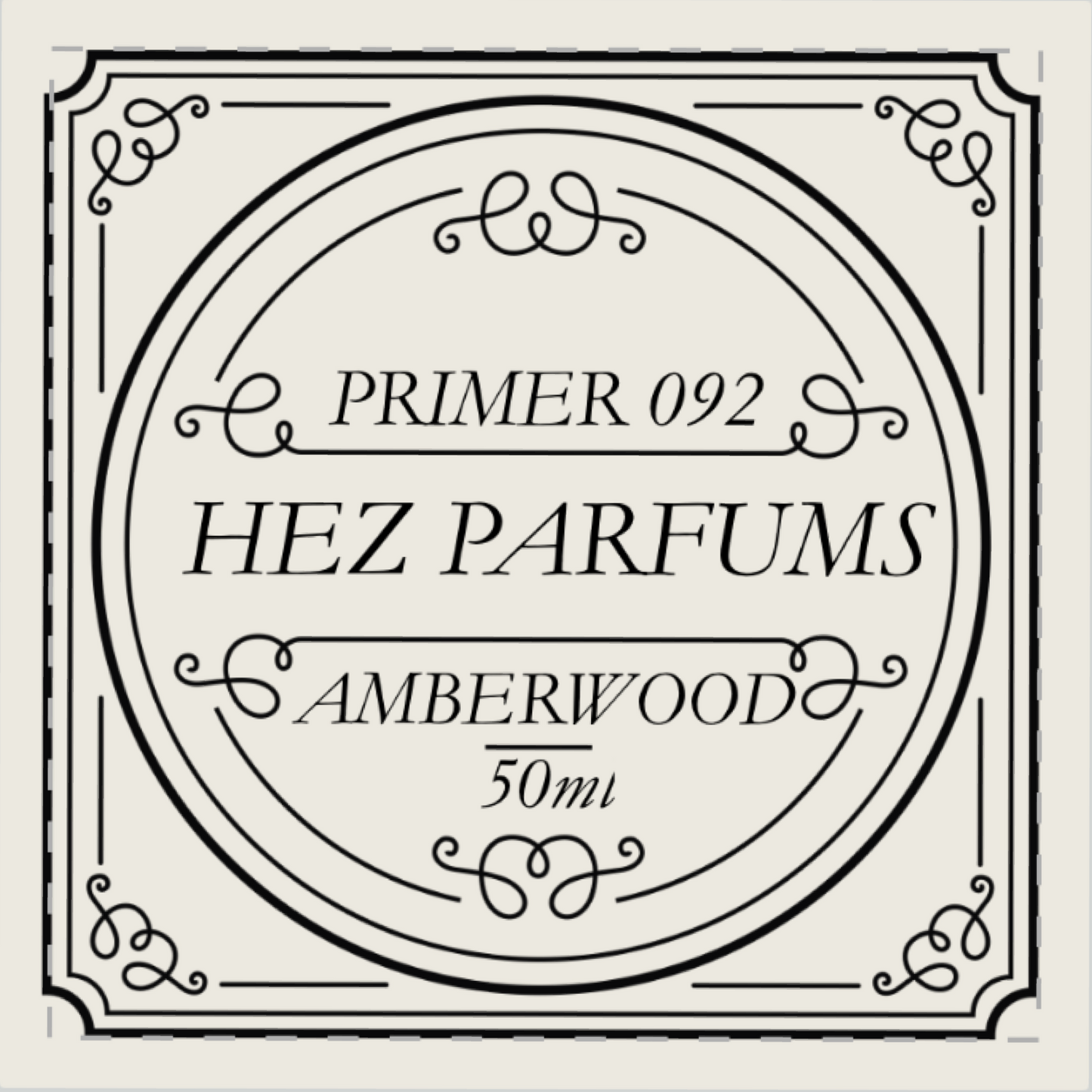 Primer 091 (Potenciador de Fragancia) – AMBERWOOD