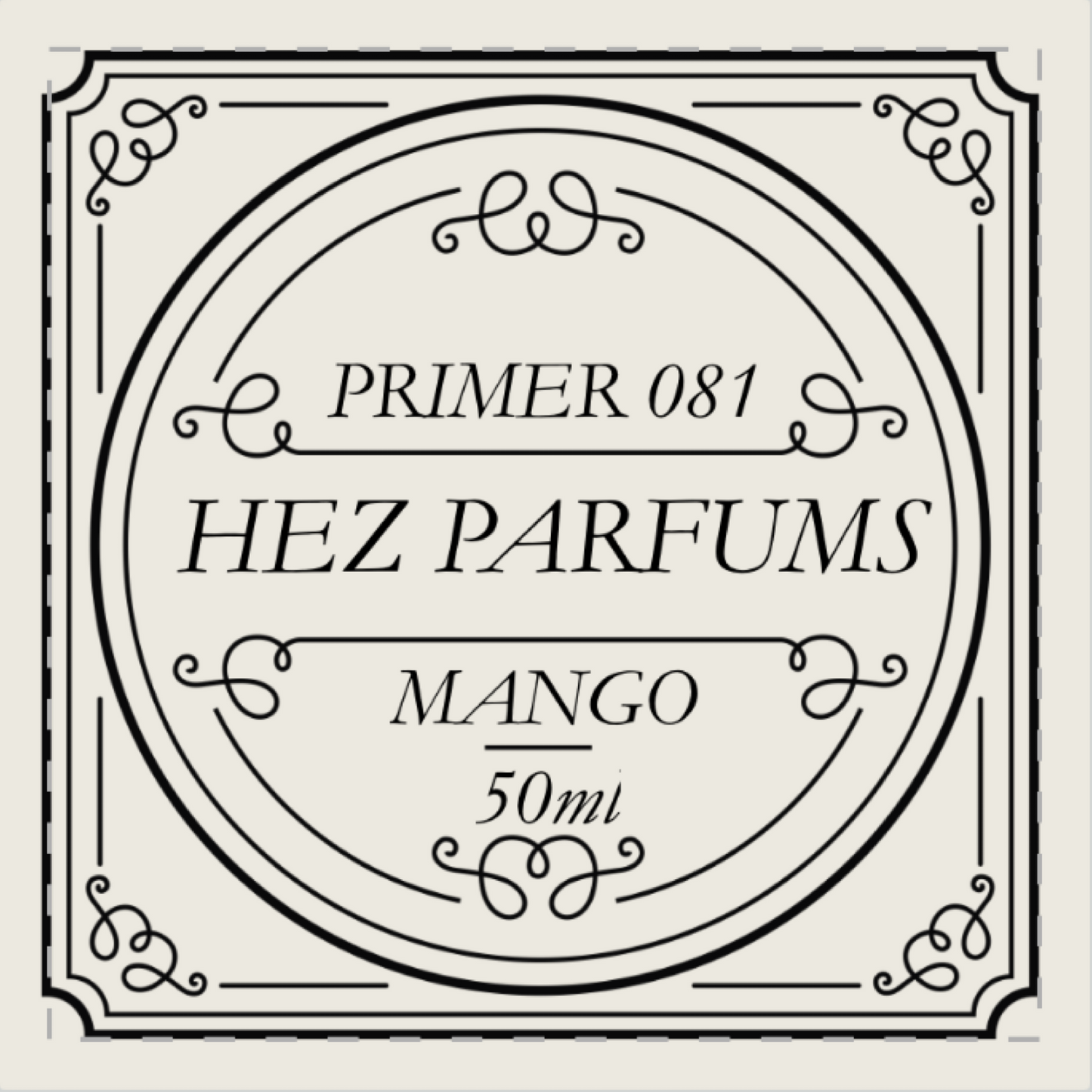 Base 081 (Exhausseur de Parfum) – MANGUE
