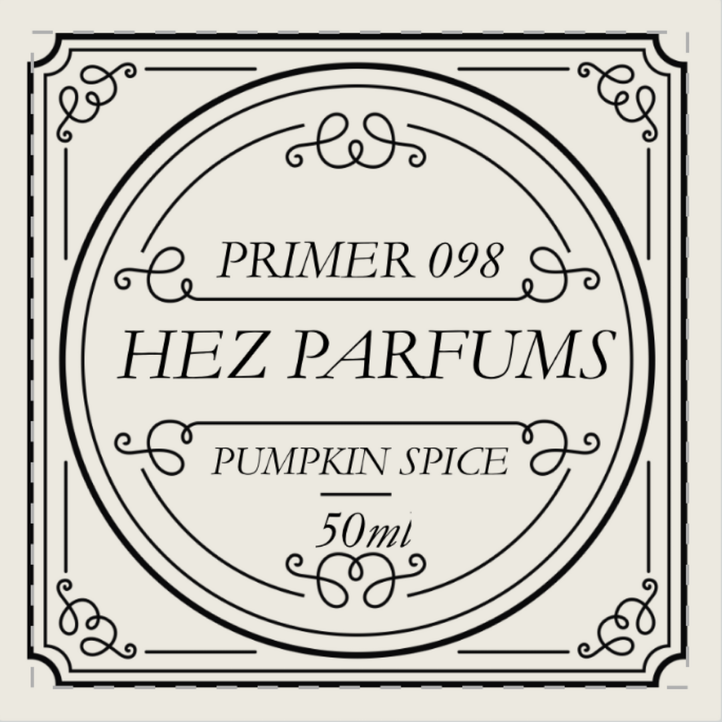 Primer 098 (Potenciador de Fragancia) – Especias de Calabaza