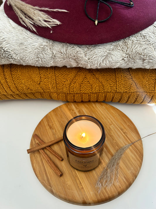 Fall Vibes- Pumpkin Spice Blend Tallow Candle