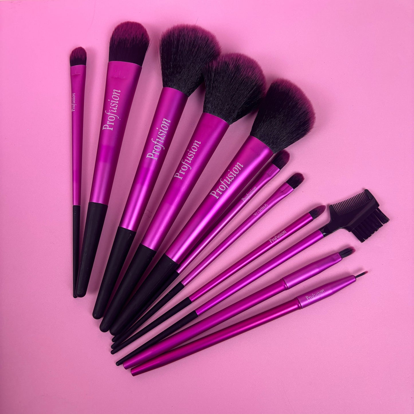 11pc Makeup Brush Set