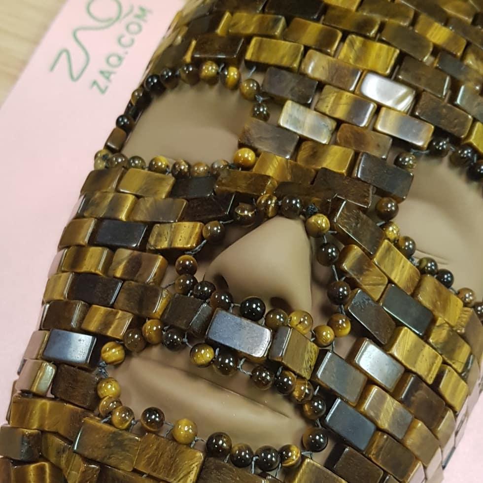 ZAQ Tiger Eye FACE MASK - Handmade