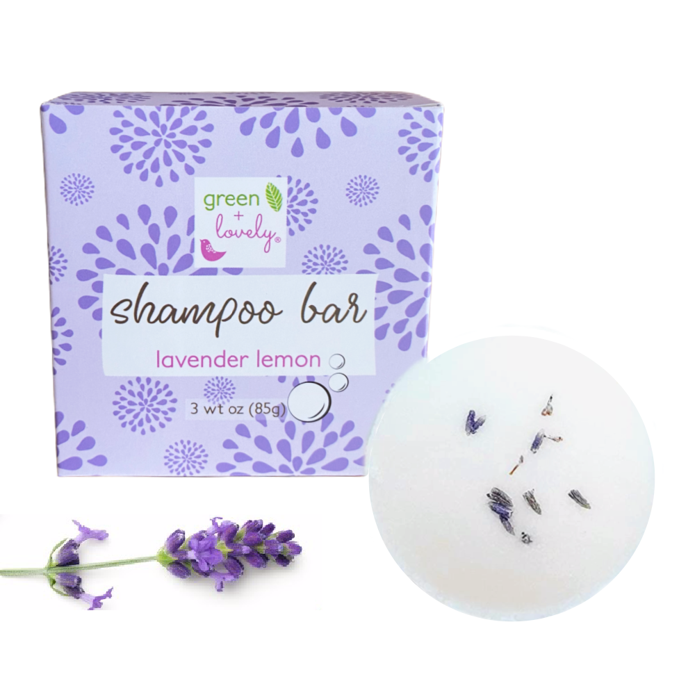 Barra de champú sólido /// Lavanda y limón
