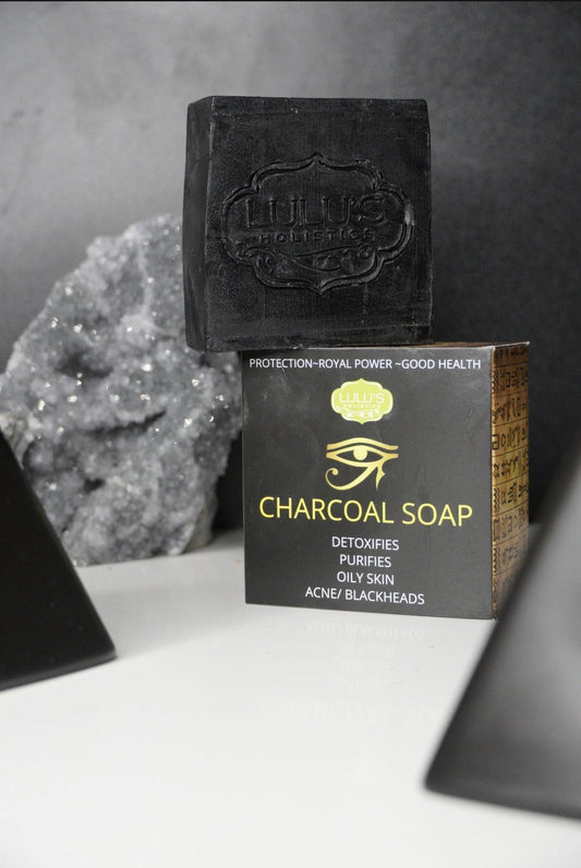 Charcoal  Peppermint Bar Soap for Detoxed, Refreshed, and Soothed Skin