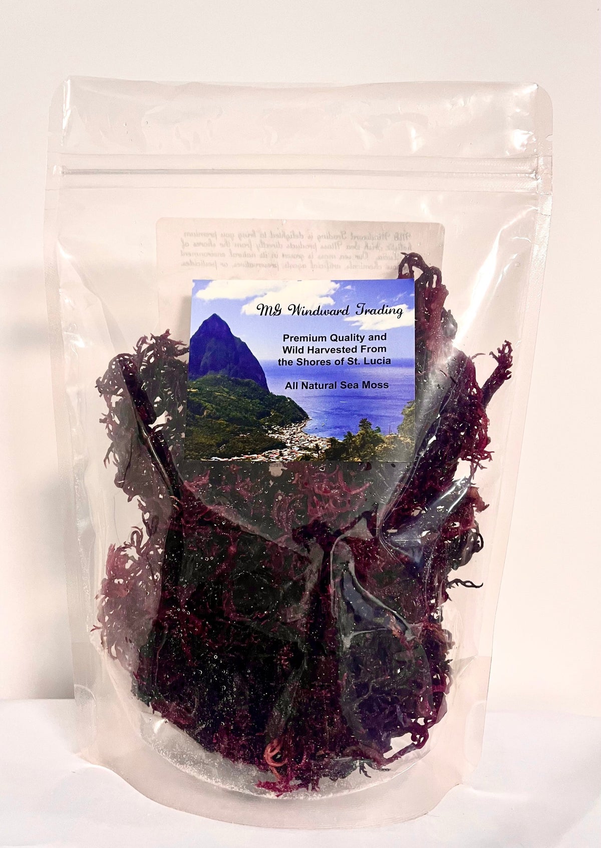 Musgo marino morado crudo, orgánico, de recolección silvestre y certificado puro