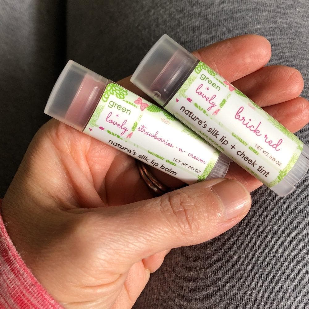 Red Cheek + Lip Tint - Organic Make Up Cosmetics - Beauty Gift