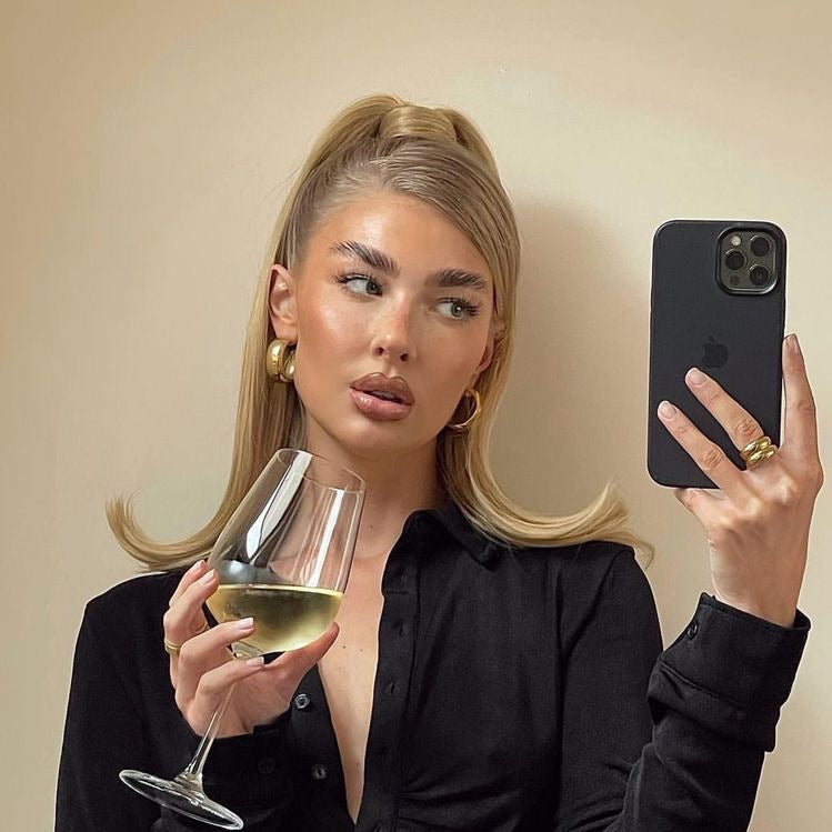 JBEXTENSION Ponytail 18" Kinky Straight Drawstring Ponytail for Women