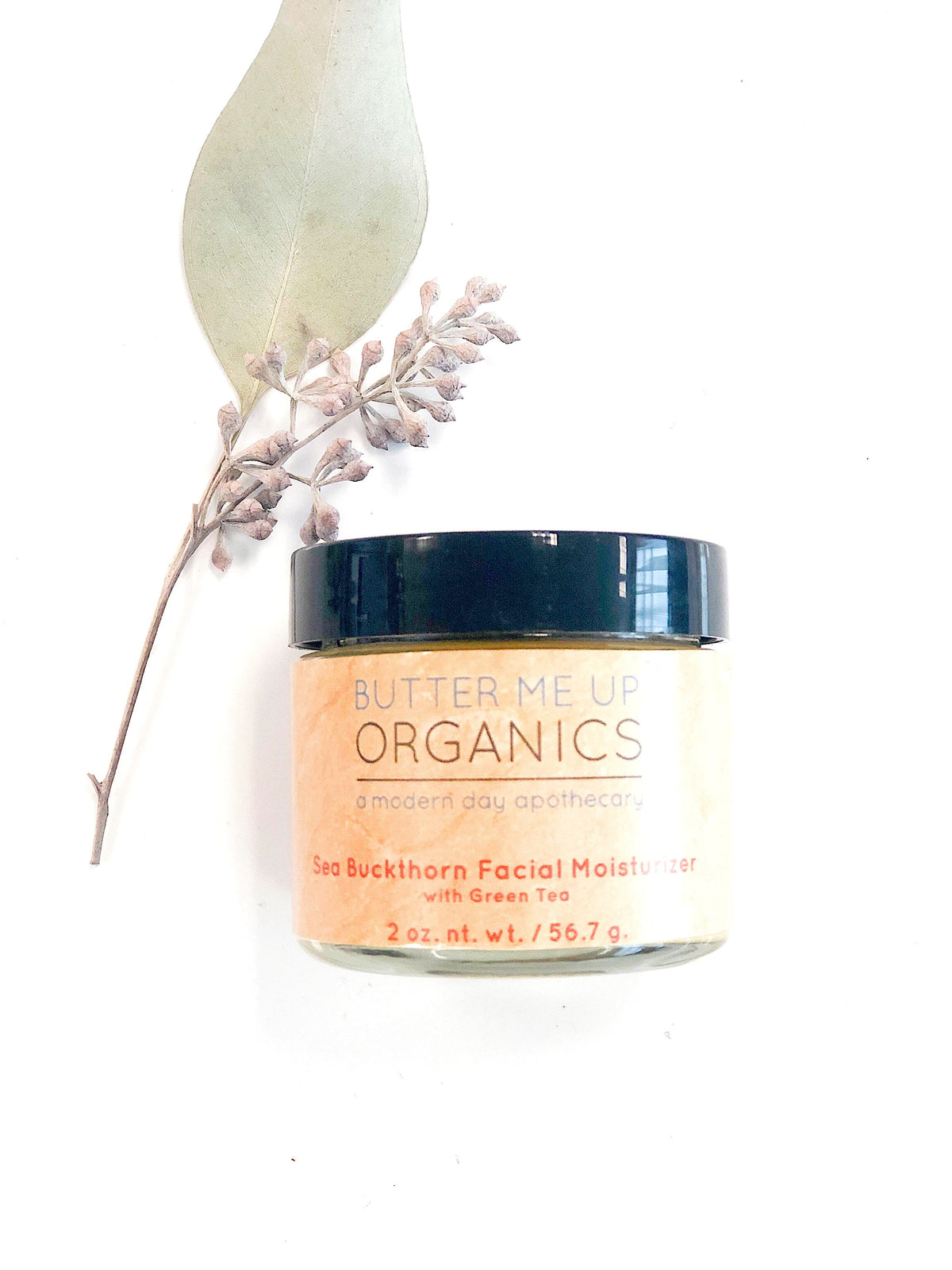Hidratante facial de espino amarillo / Hidratante facial orgánico / Cuidado facial / Nutrición facial