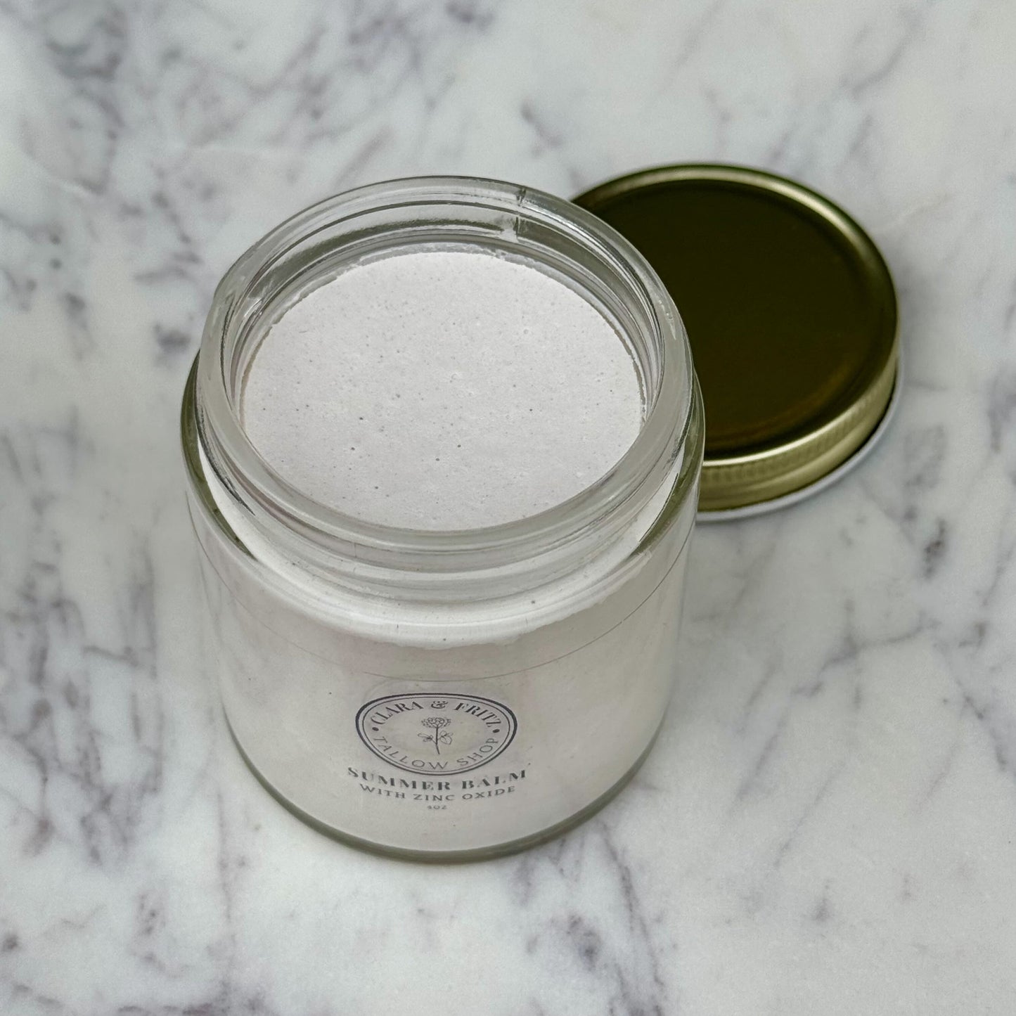 Summer Balm for Body with Zinc Oxide