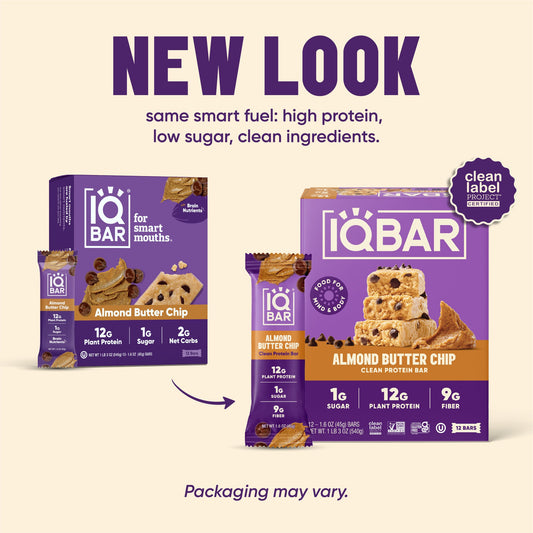Almond Butter Chip & Banana Nut (24 Bars)