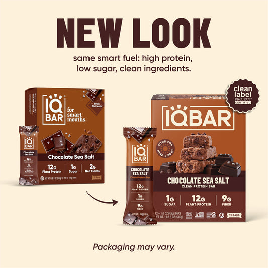 Chocolate Sea Salt & Peanut Butter Chip (24 Bars)