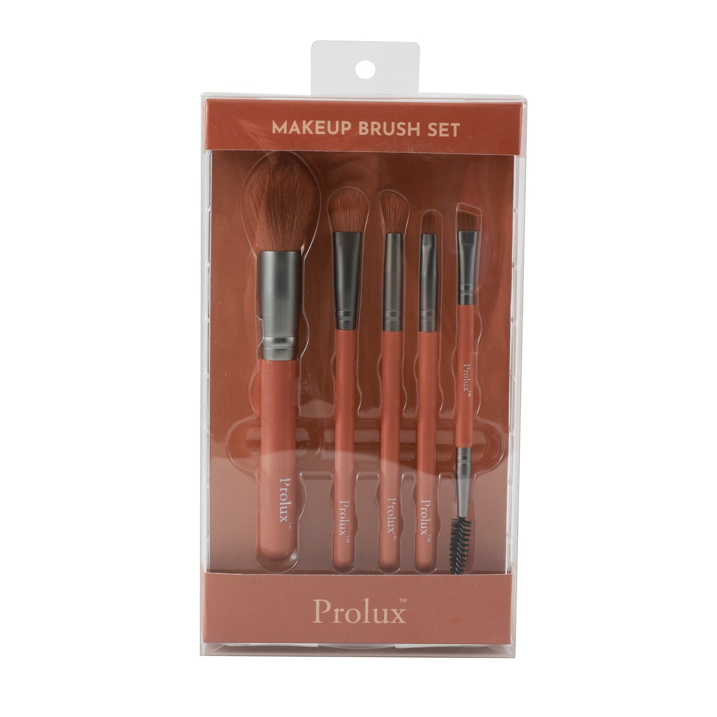 Makeup Brush Set: 5pc count