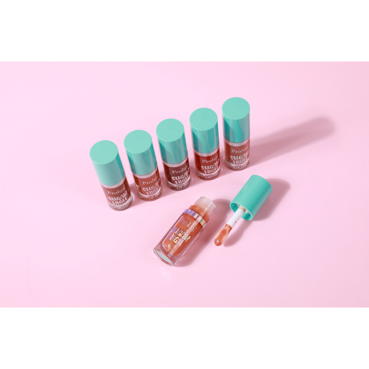 Aceite labial con alto contenido de azúcar