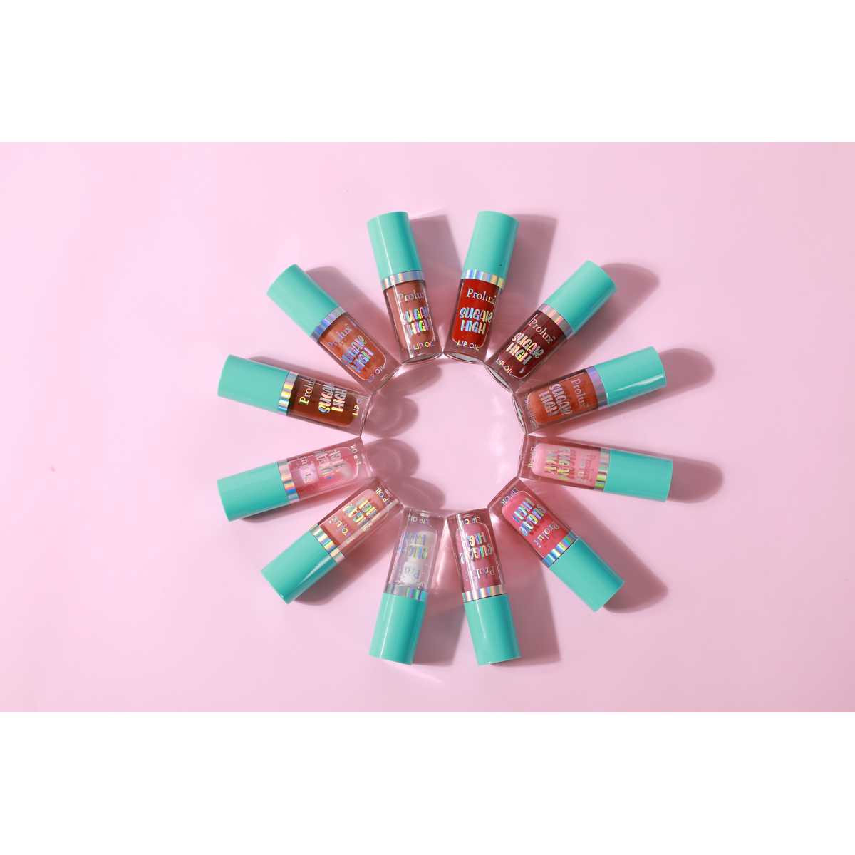 Aceite labial con alto contenido de azúcar