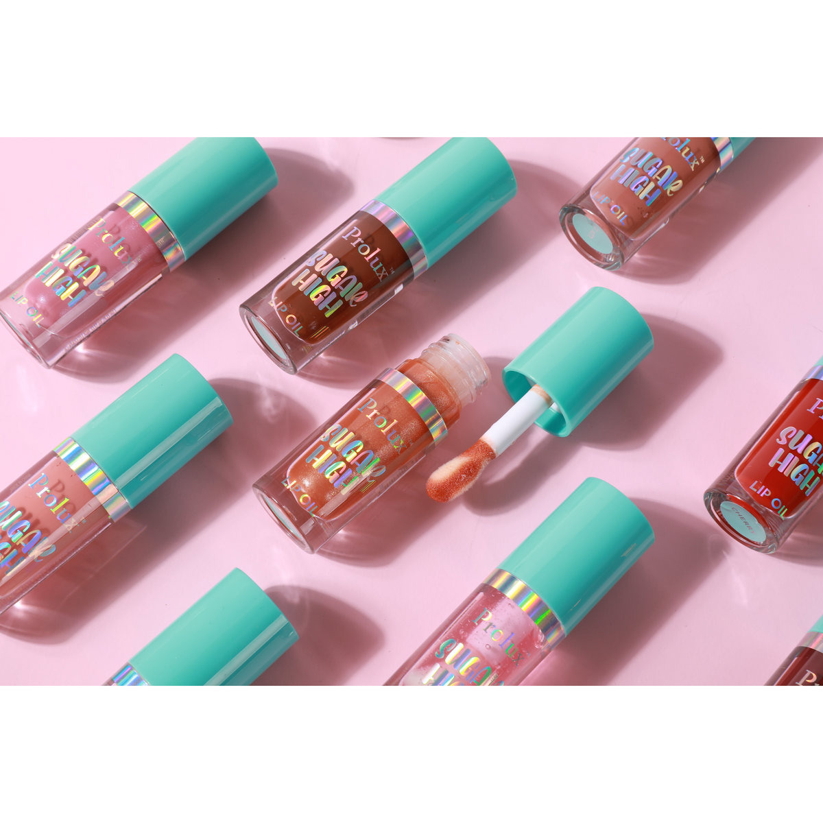 Aceite labial con alto contenido de azúcar
