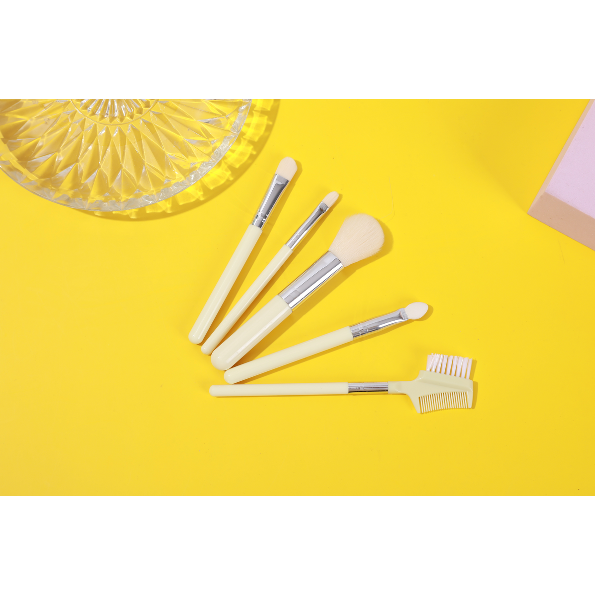 Juego de 5 brochas de maquillaje