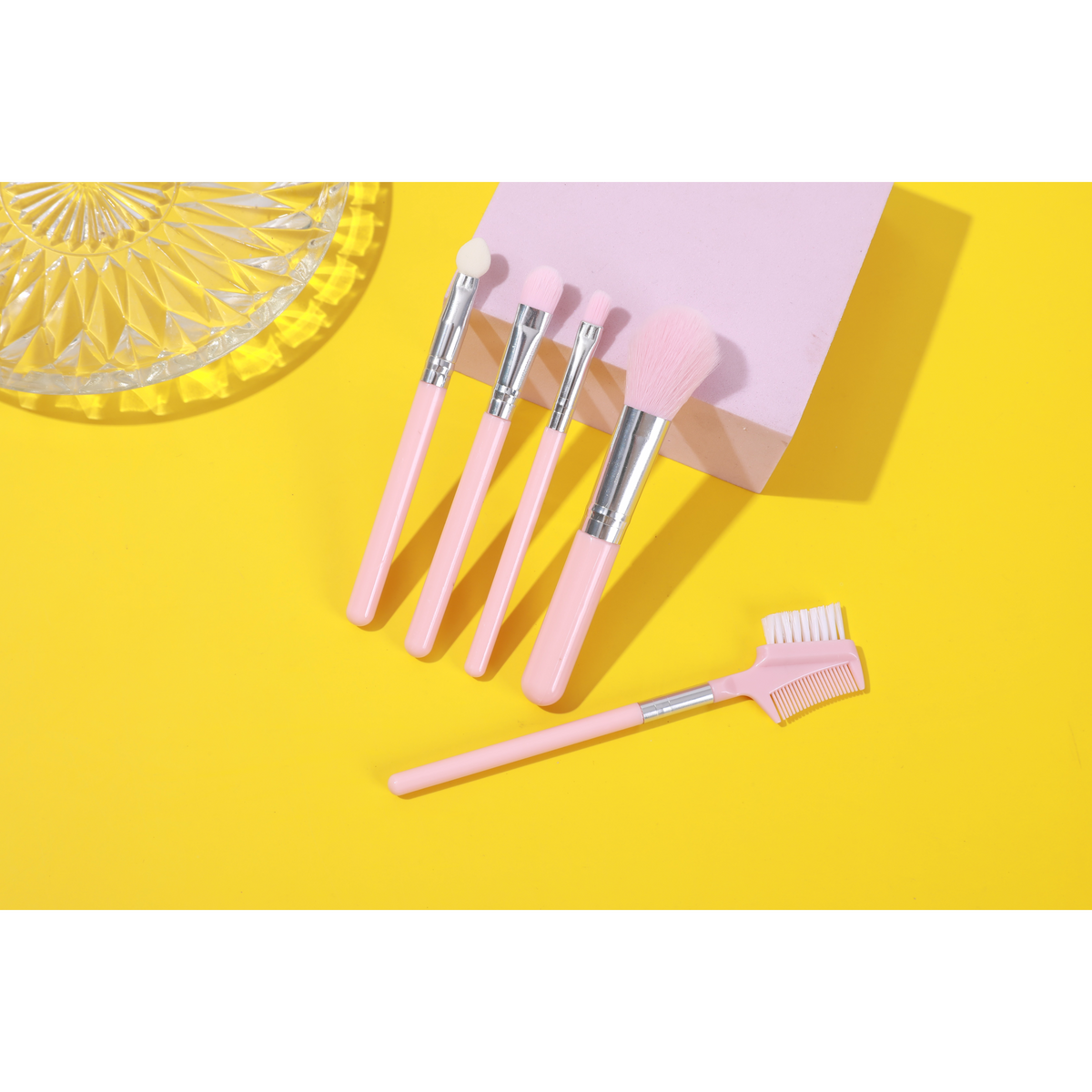 Juego de 5 brochas de maquillaje