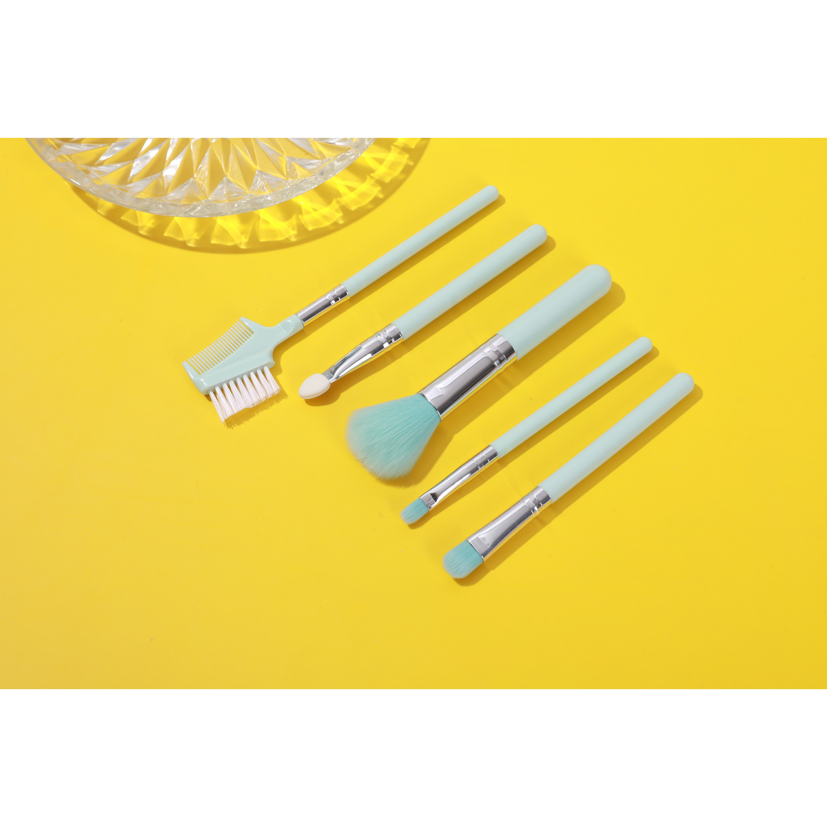 Juego de 5 brochas de maquillaje