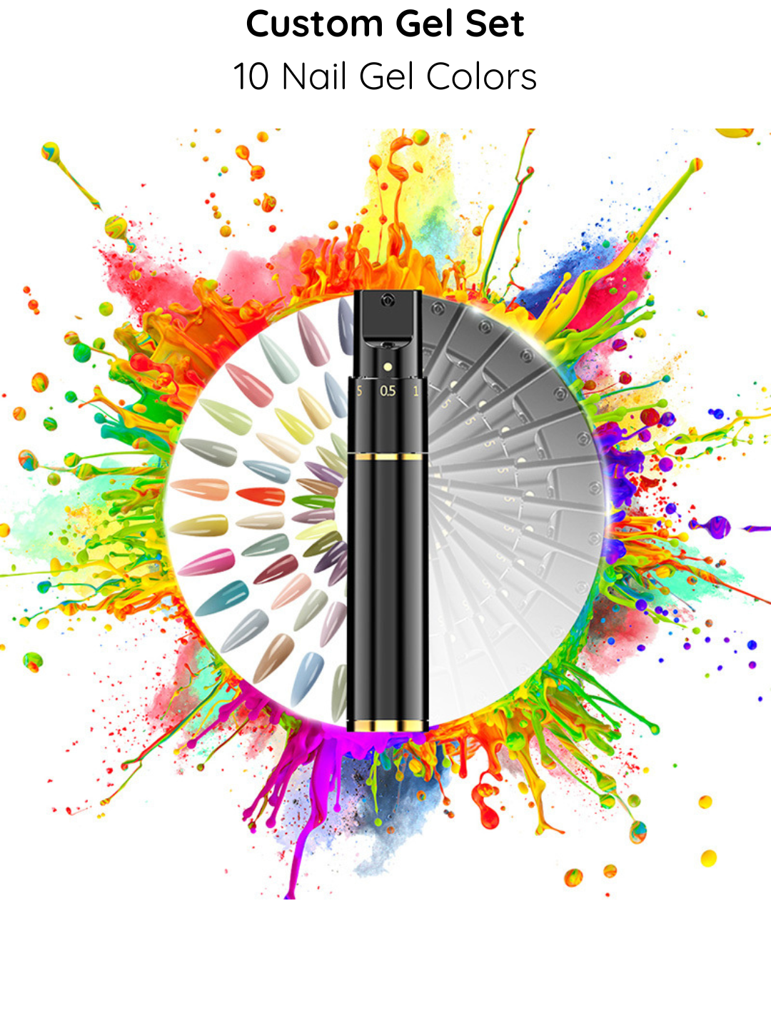 DIY 10 Nail Gel Set Press On Nails | Valley Fair Mall