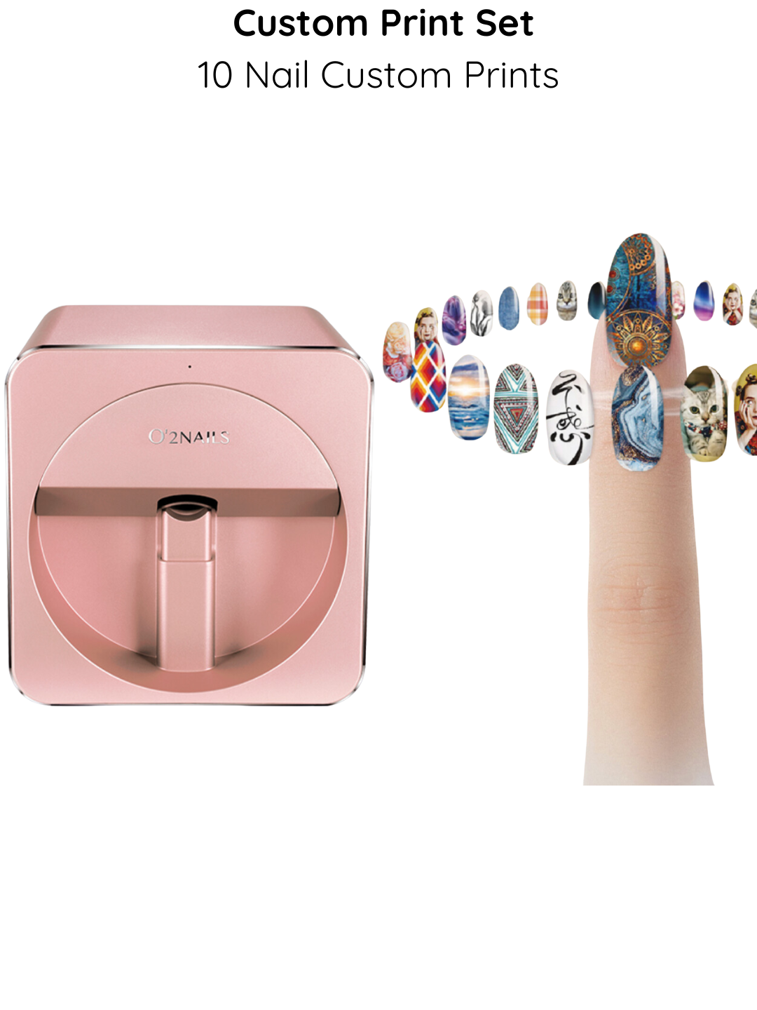 DIY 10 Print Set Press On Nails | Valley Fair Mall