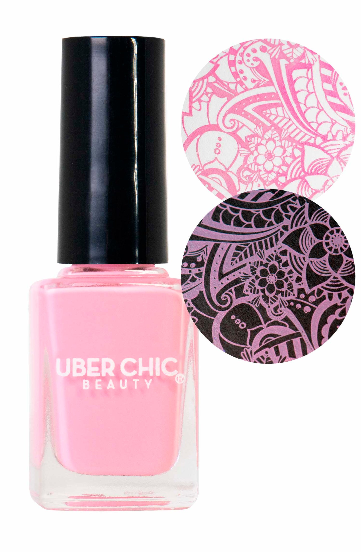 Inka-Dink, A Bottle of Pink - Stamping Polish