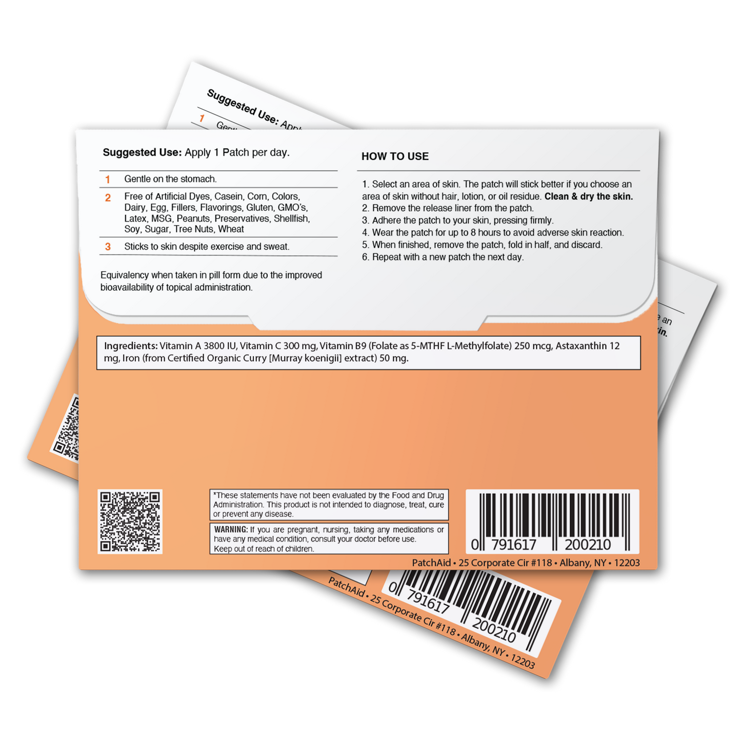 Gastric Sleeve Surgery Complete Vitamin Patch Pack