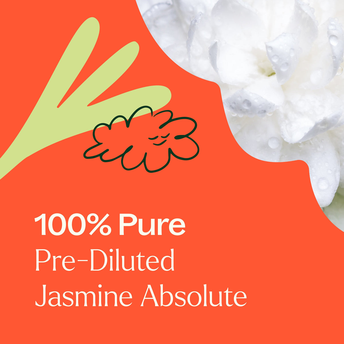 Jazmín Sambac Puro Absoluto Pre-Diluido Roll-On