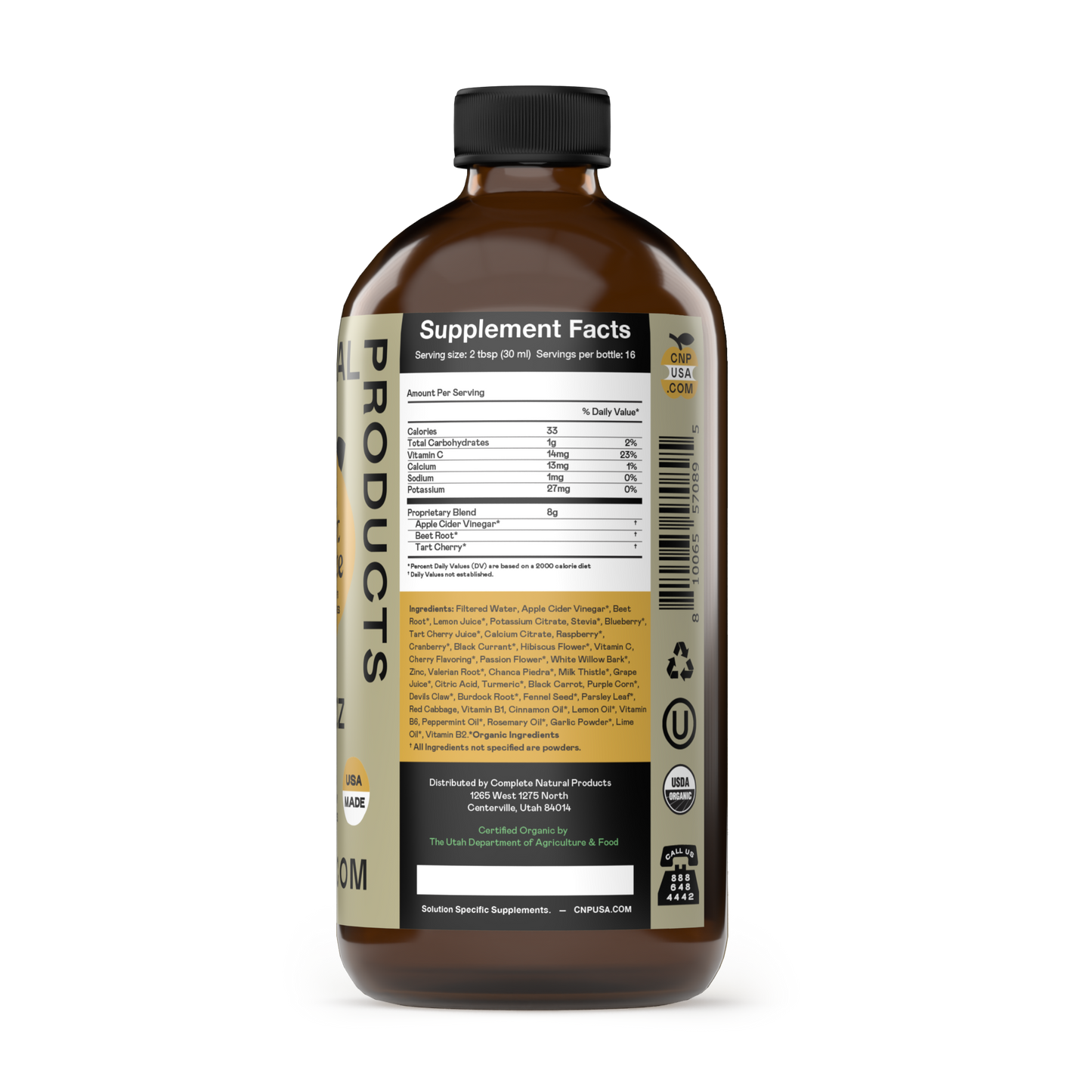 Joint Support Complete - 16oz Glass Bottle