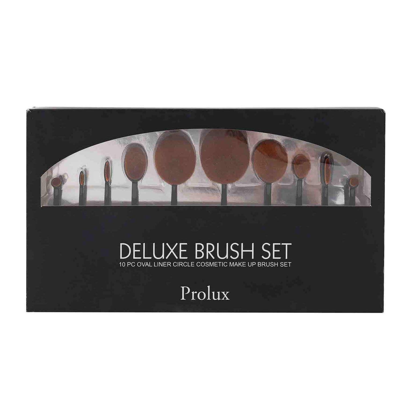 Oval Deluxe Brush Set