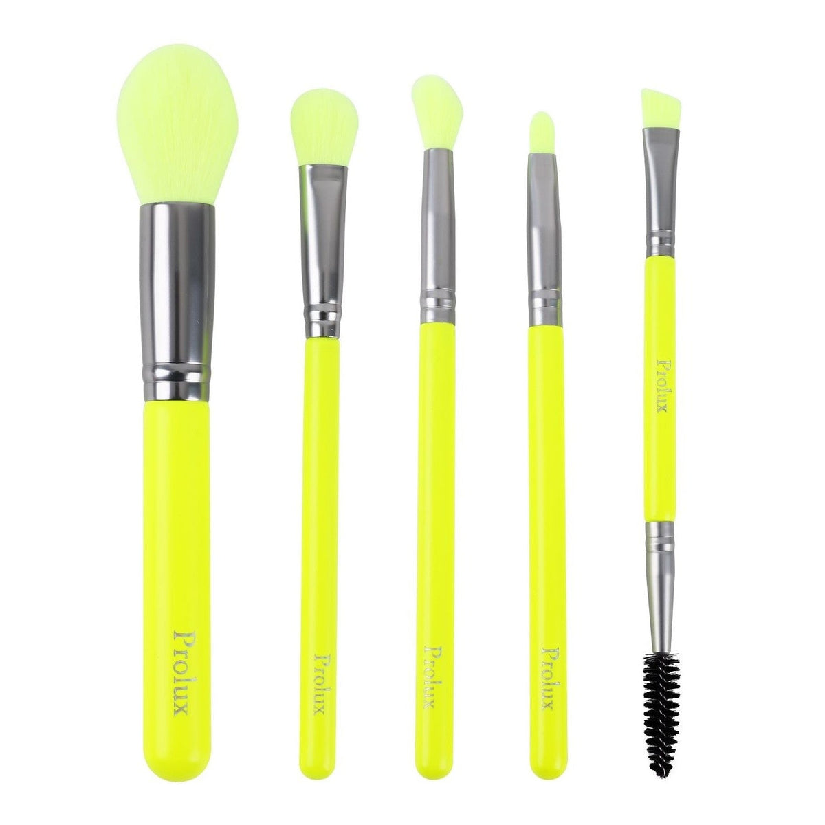Juego de 5 pinceles de neón de lujo