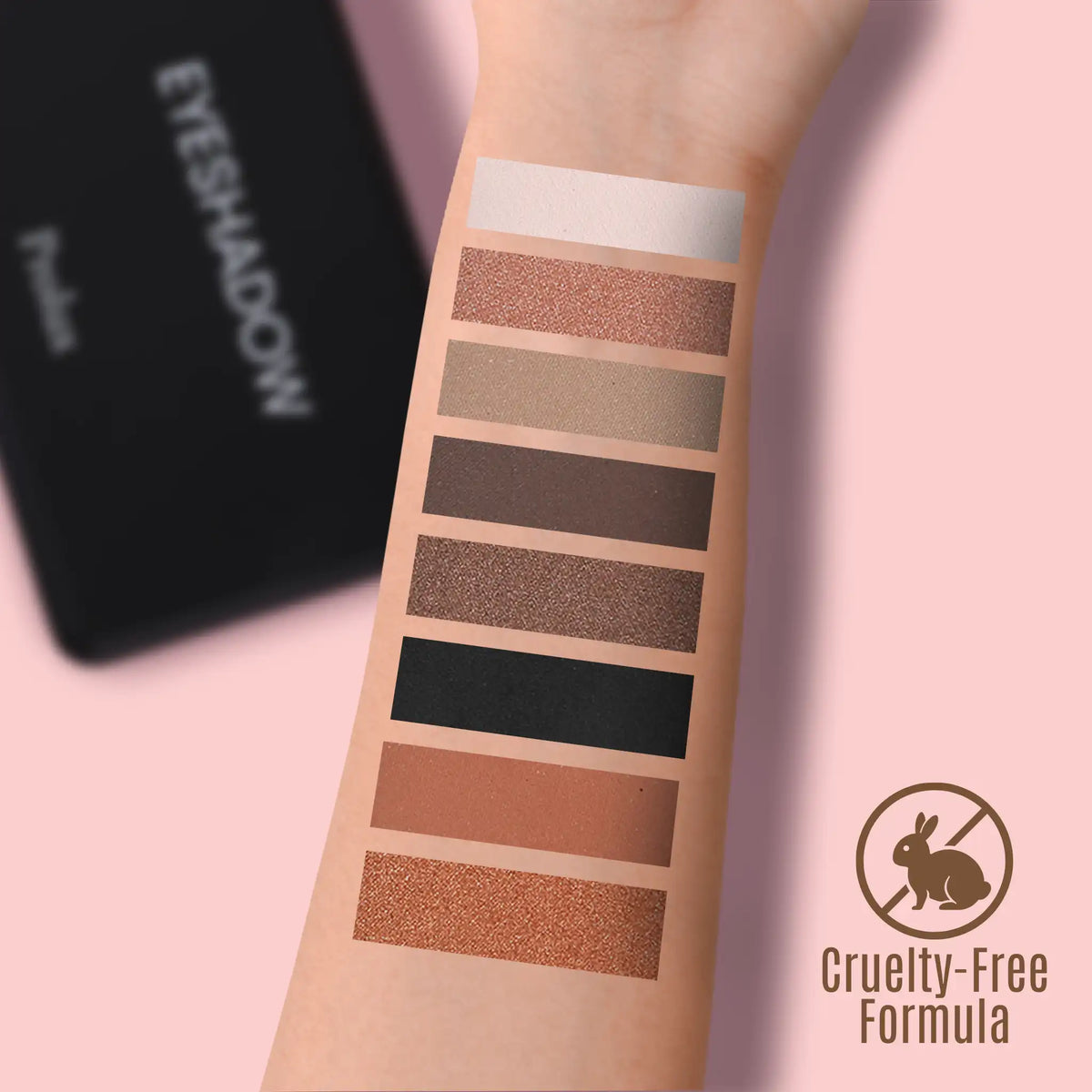 Paleta de sombras de ojos Prolux de 15 tonos