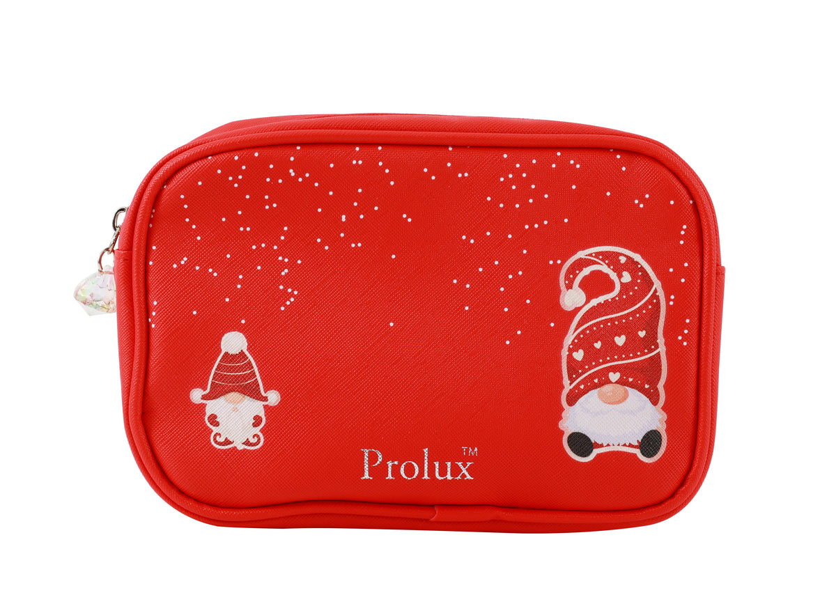 Wrapped in Gnome: Makeup Brush & Cosmetic Bag