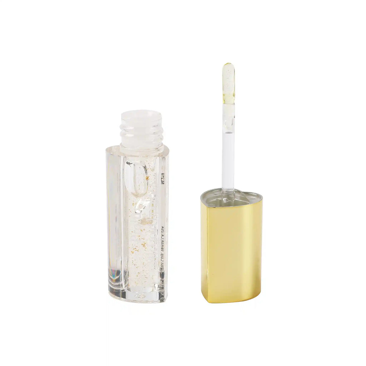 Brillo labial de oro de 24 quilates