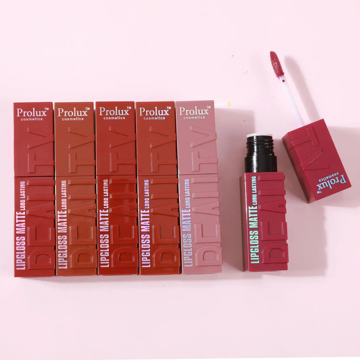 Brillo de labios mate de larga duración - Prolux