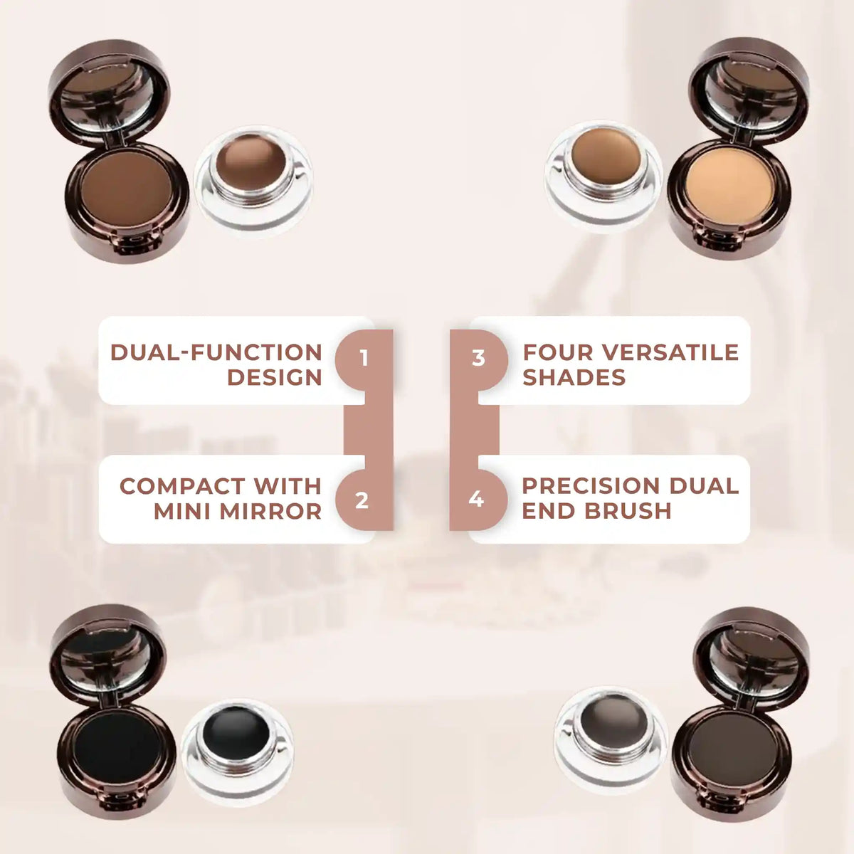 Powder Eyebrow Makeup - Best Eyebrow Gel
