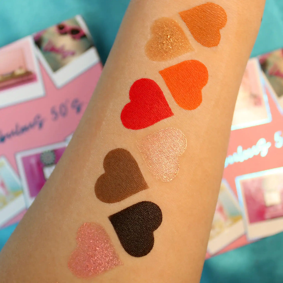 Fabulosa paleta de sombras de ojos de los años 50